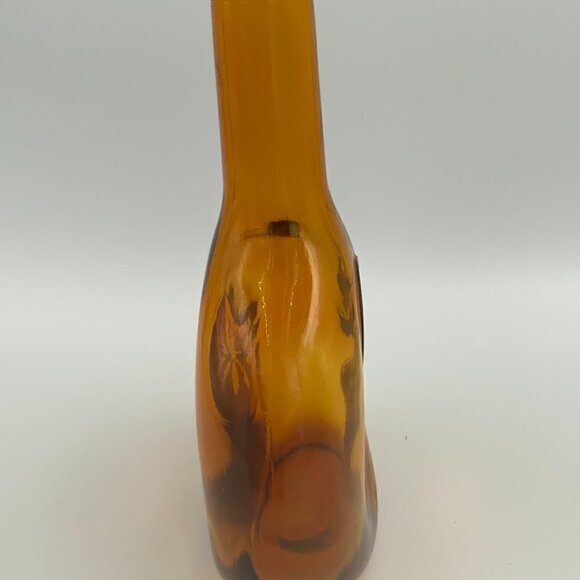 Vintage Amber Bottle Glassboro 1850 Wheaton New Jersey Embossed Circa 1960s - Picture 6 of 8